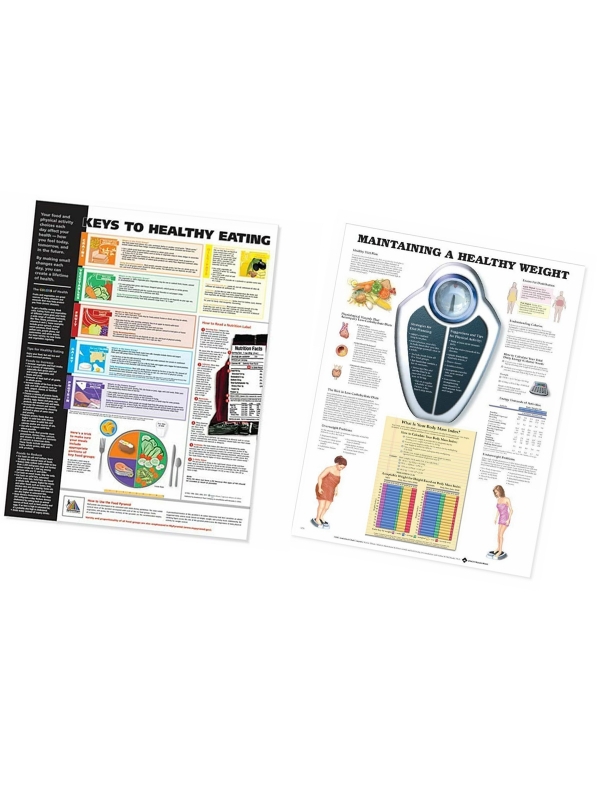 Healthy Life-Style Charts Bundle - Myaskro