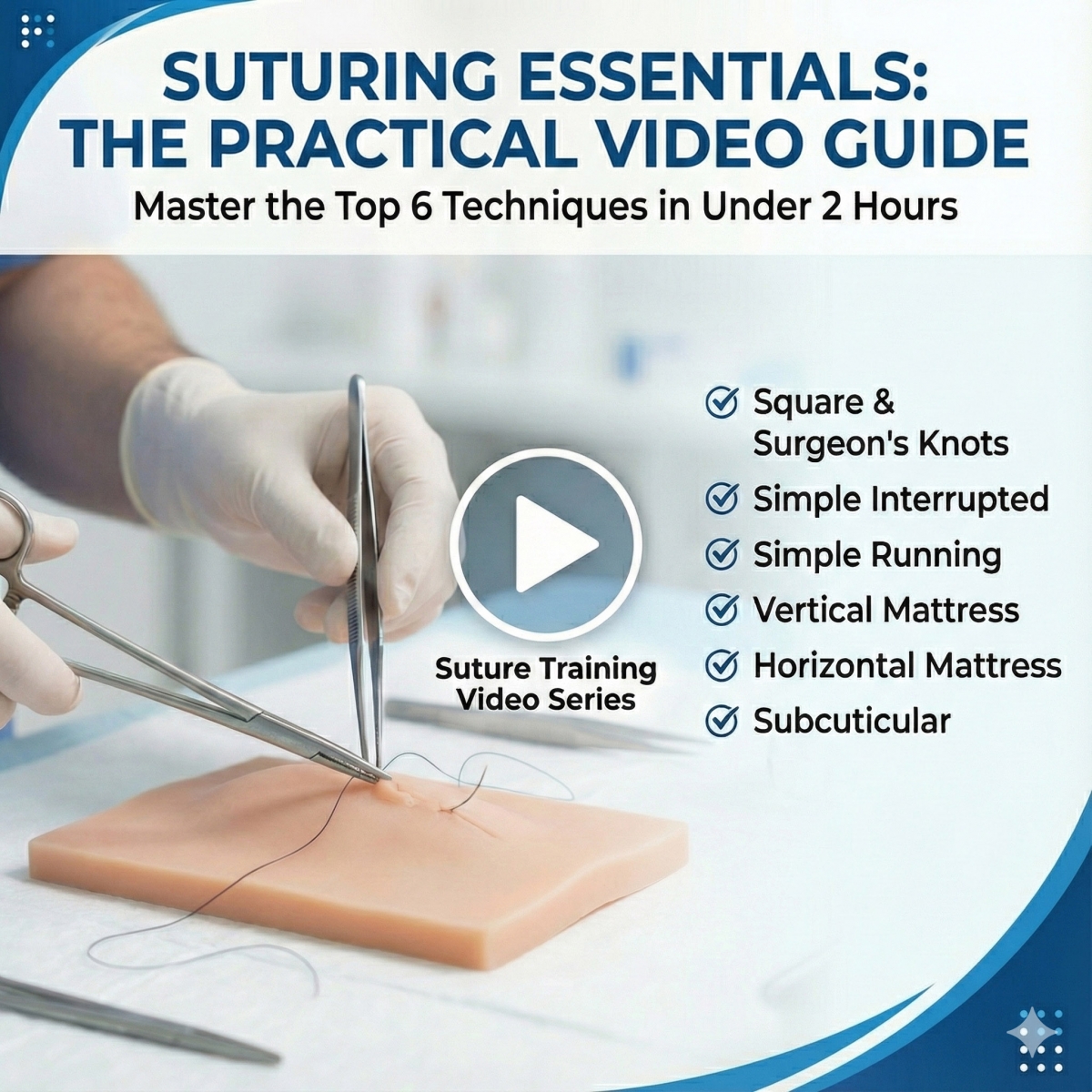 Suturing Video Course – Beginner’s Guide