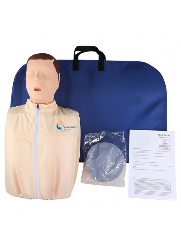 CPR Training Manikin with LED Feedback System – Realistic Chest Compression Practice Dummy
