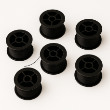 Suture Thread Reels – Pack of 6 (Sterile Silk, No.2 | 22 Meters Each)