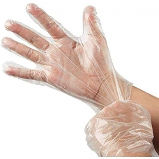 Poly Gloves Anti-Bacterial (Disposable) Pack Of 200
