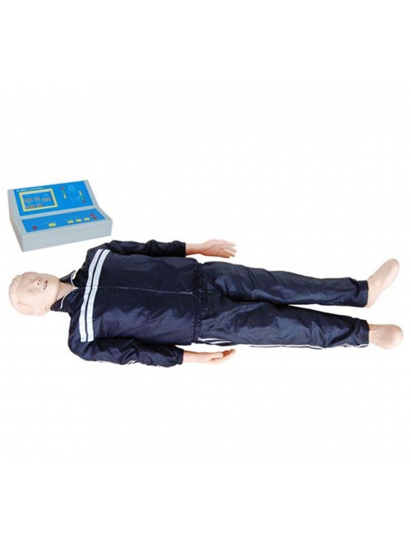 Whole Body Basic CPR Manikin with Monitor and Printer (Male)