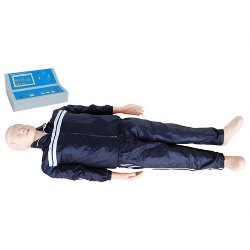 Whole Body Basic CPR Manikin with Monitor and Printer (Male)