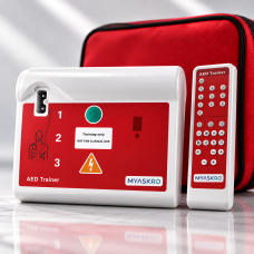 MYASKRO XFT-120C AED Trainer with Remote Control – Adult & Child Pads