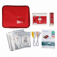 MYASKRO XFT-120C AED Trainer with Remote Control – Adult & Child Pads