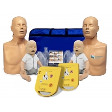 CPR Training Manikin Set — 2 Adult & 2 Infant with 2 AED Trainers (Myaskro) CPR Training Manikin Set — 2 Adult & 2 Infant with 2 AED Trainers (Myaskro)