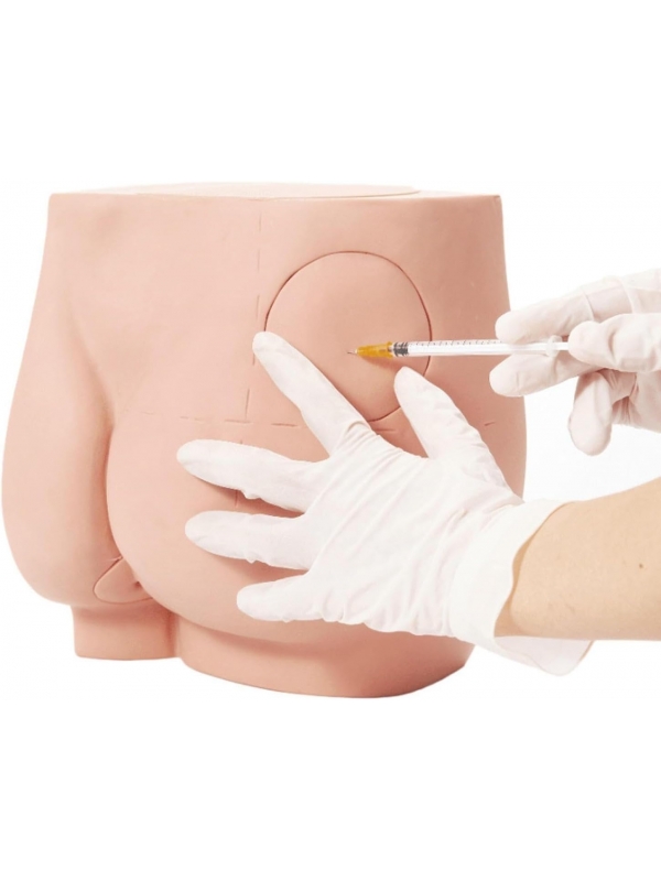 Buttock Injection Training Model – Realistic Medical Simulation Manikin for Nursing and Healthcare Training (CE Certified) - Myaskro