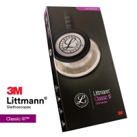 3M Littmann Classic III Stethoscope - Sleek Copper Finish with Rich Chocolate Tube, 27-inch - Model 5809 for Precise Monitoring