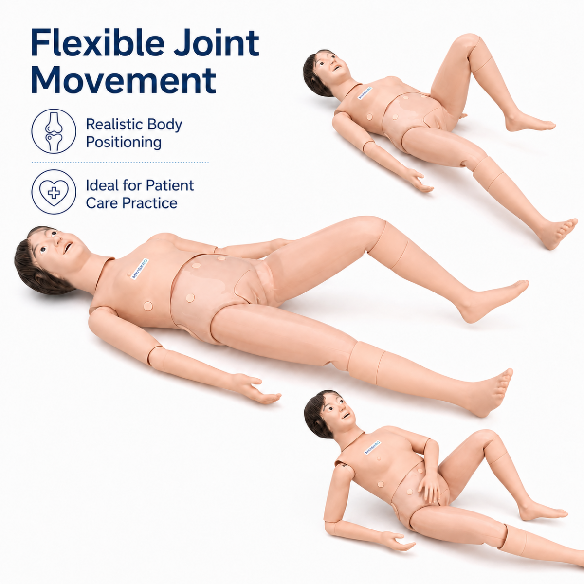 MYASKRO Multi-Functional Nursing Training Manikin for Patient Care