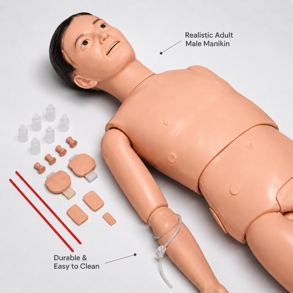 Nursing Training Manikin For Patient Care (Multi-Functional) Male