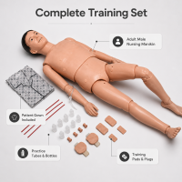 Nursing Training Manikin For Patient Care (Multi-Functional) Male