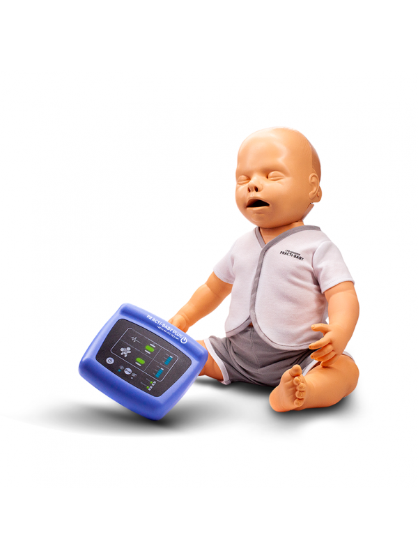 Practi-Baby Electronic CPR Manikin With Wireless Monitor & Carry Bag