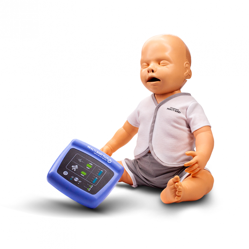 Practi-Baby Electronic CPR Manikin With Wireless Monitor & Carry Bag