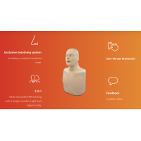 CPR Training Manikins — Set of 5 (4 Adult, 1 Infant) | Myaskro