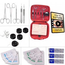 Suture Mastery Kit: Practice with Confidence and Precision + Exclusive Training Course for Junior residents