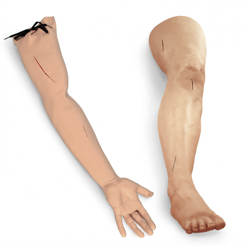 Suture & Stapling Practice Arm & Leg Training Model Bundle - Myaskro